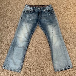 Men’s rock revival jeans